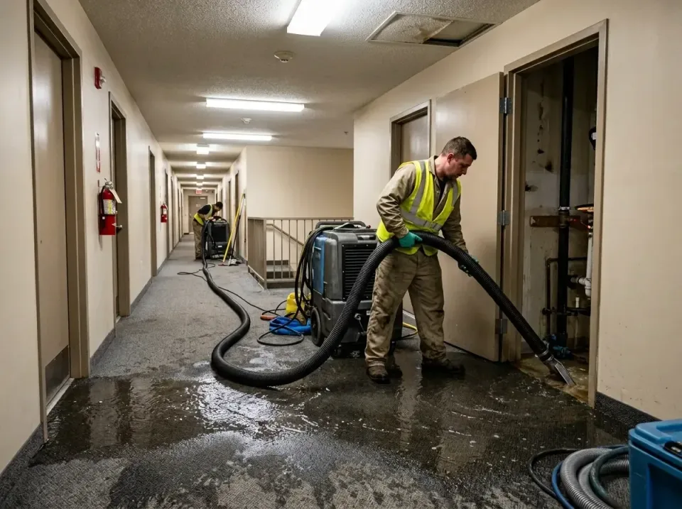 multi-unit-apartment-hallway-f-005 — frequently asked questions, Emergency Burst Pipe Water Extraction & Removal in Leland,…